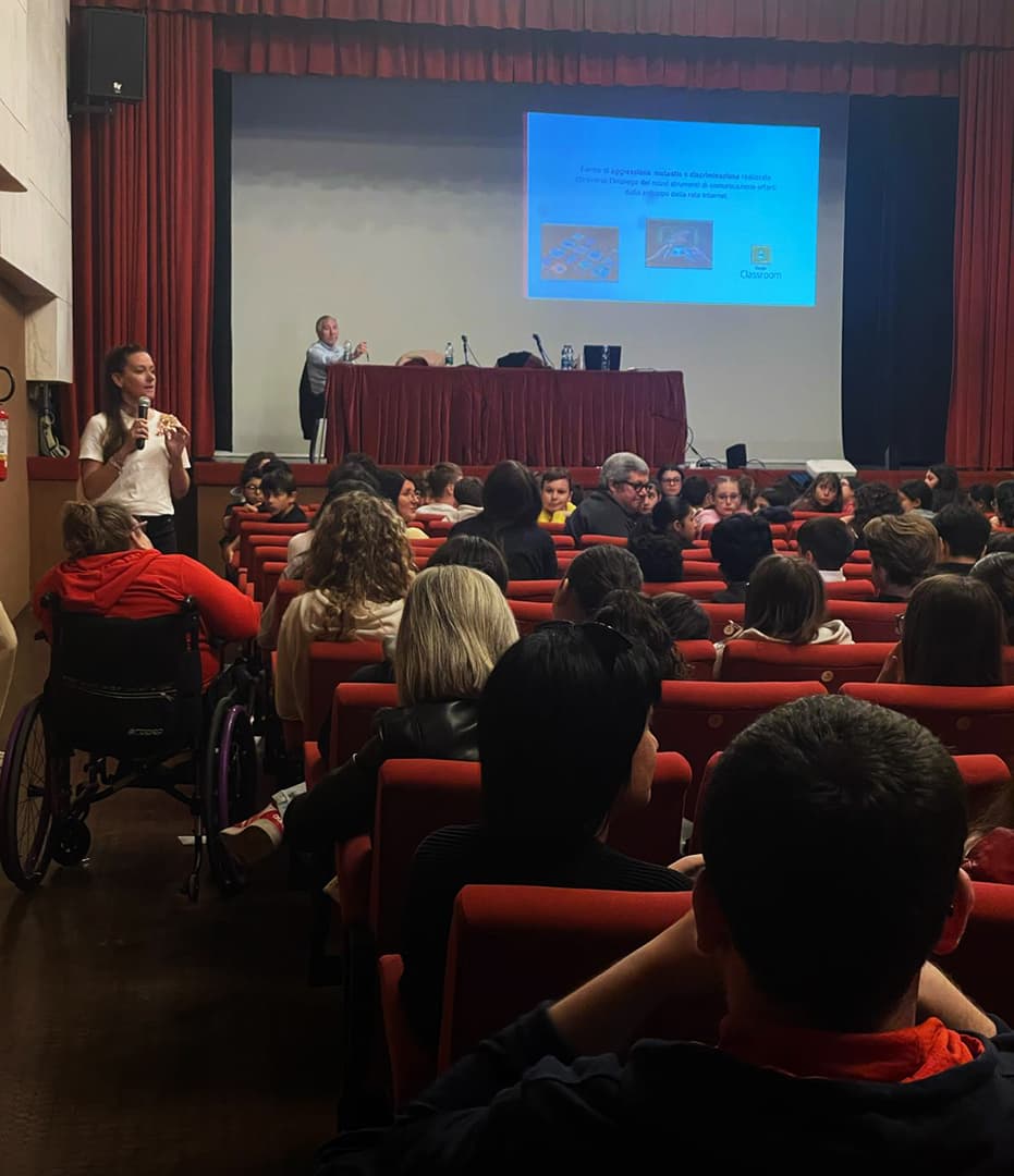 Samantha incontra gli sportivi a Teatro