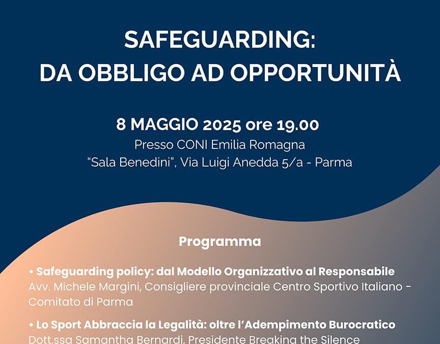 Safeguarding: da obbligo ad opportunità